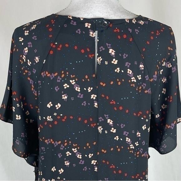 Cabi Gray Floral Cottage Office to Date Night Feminine Dress NWOT Size S - Picture 6 of 12